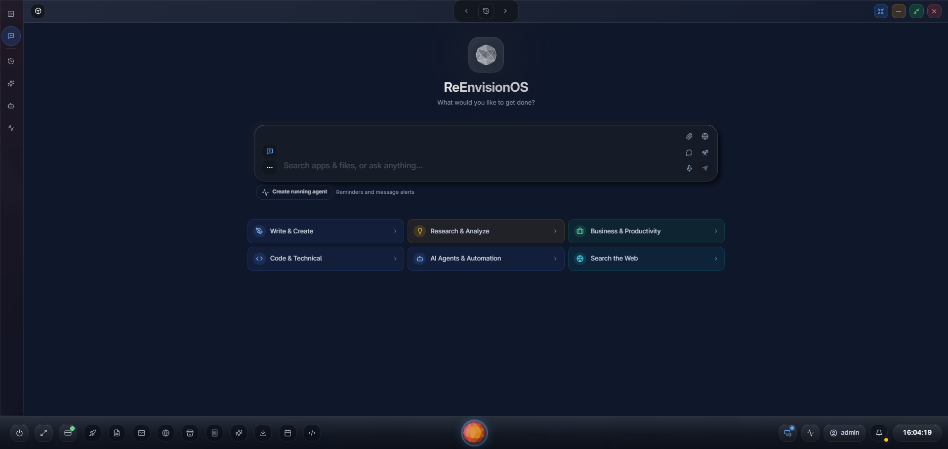 ReEnvision AI Chat screenshot